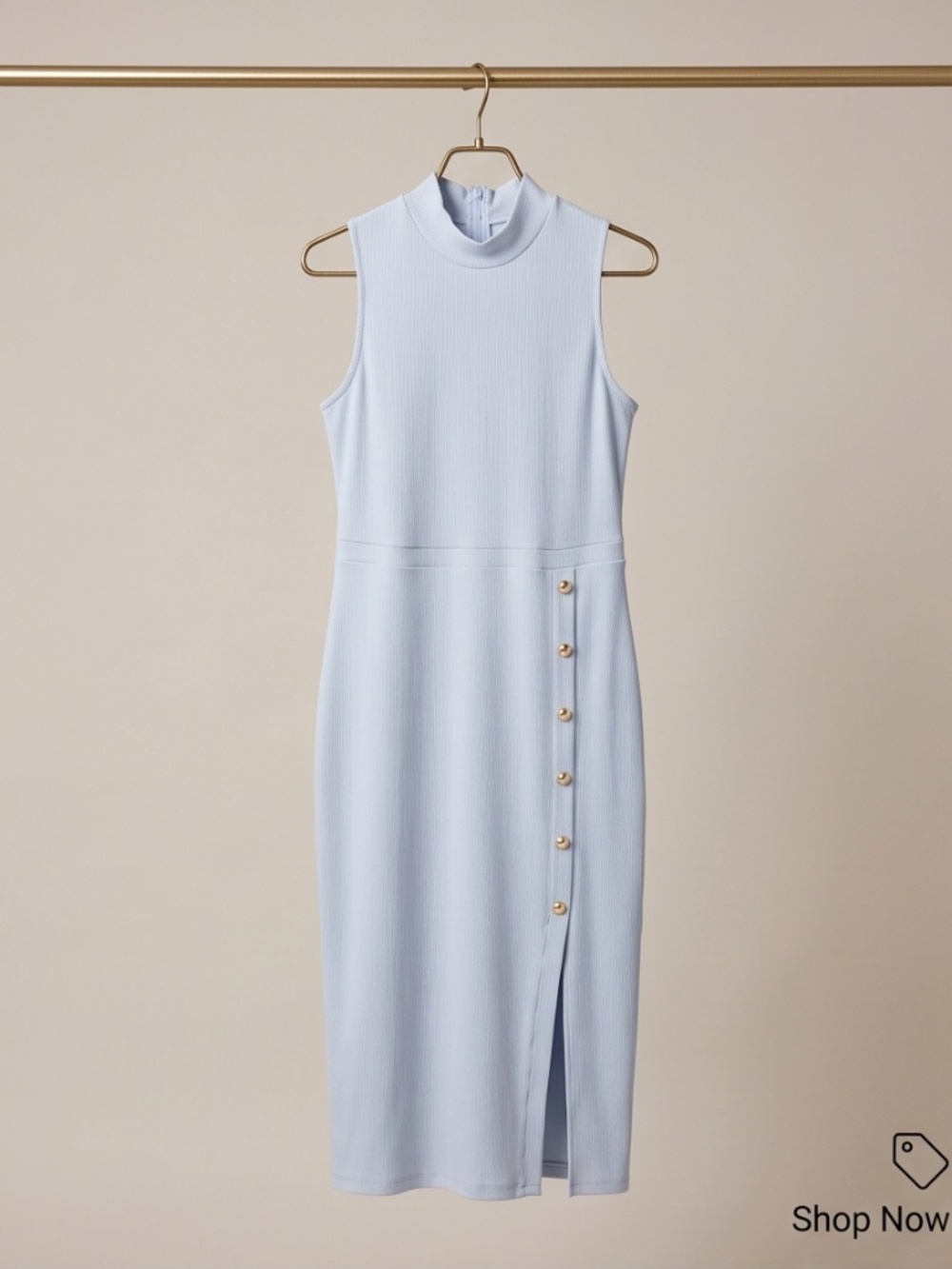 Lavender Fitted Dress